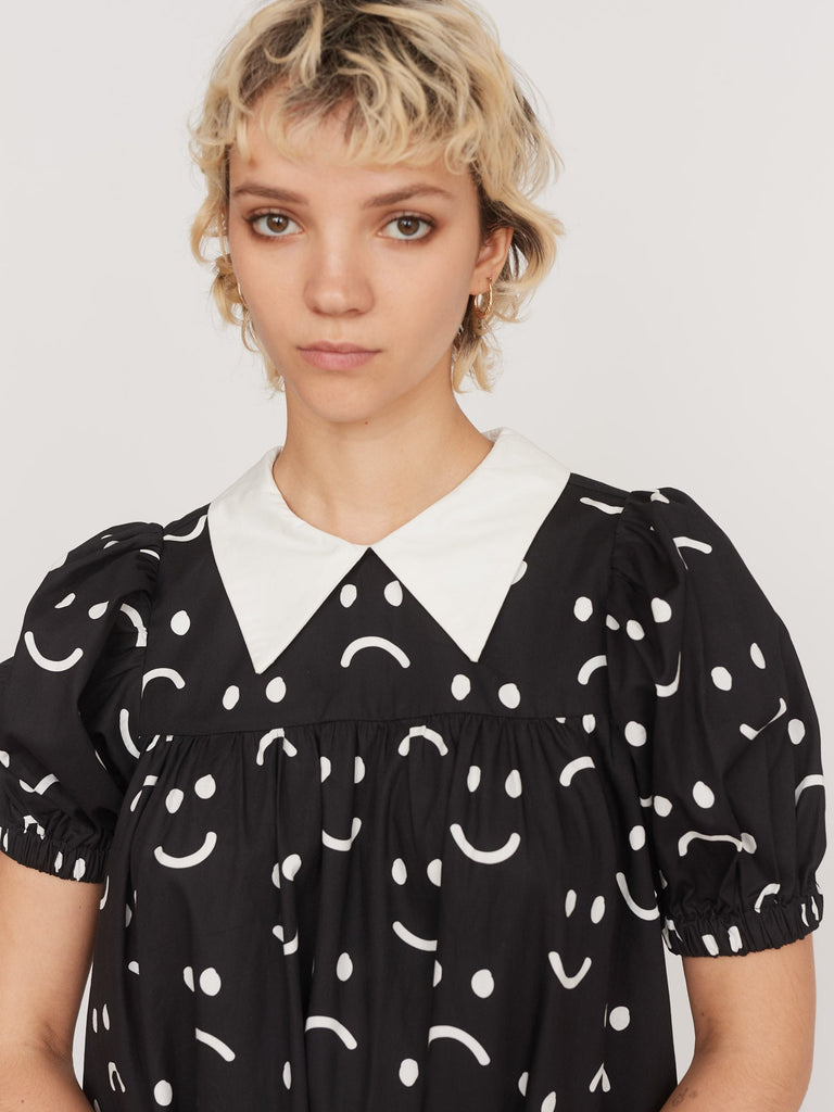 Happy Sad Babydoll Dress – Lazy Oaf