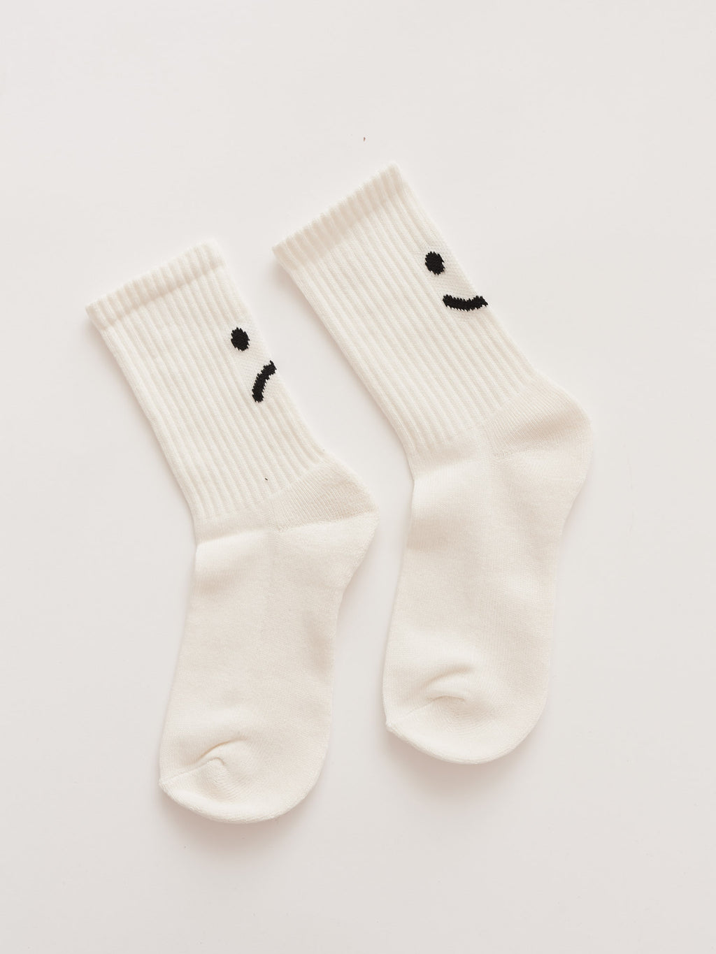 Happy Sad White Sock Multipack