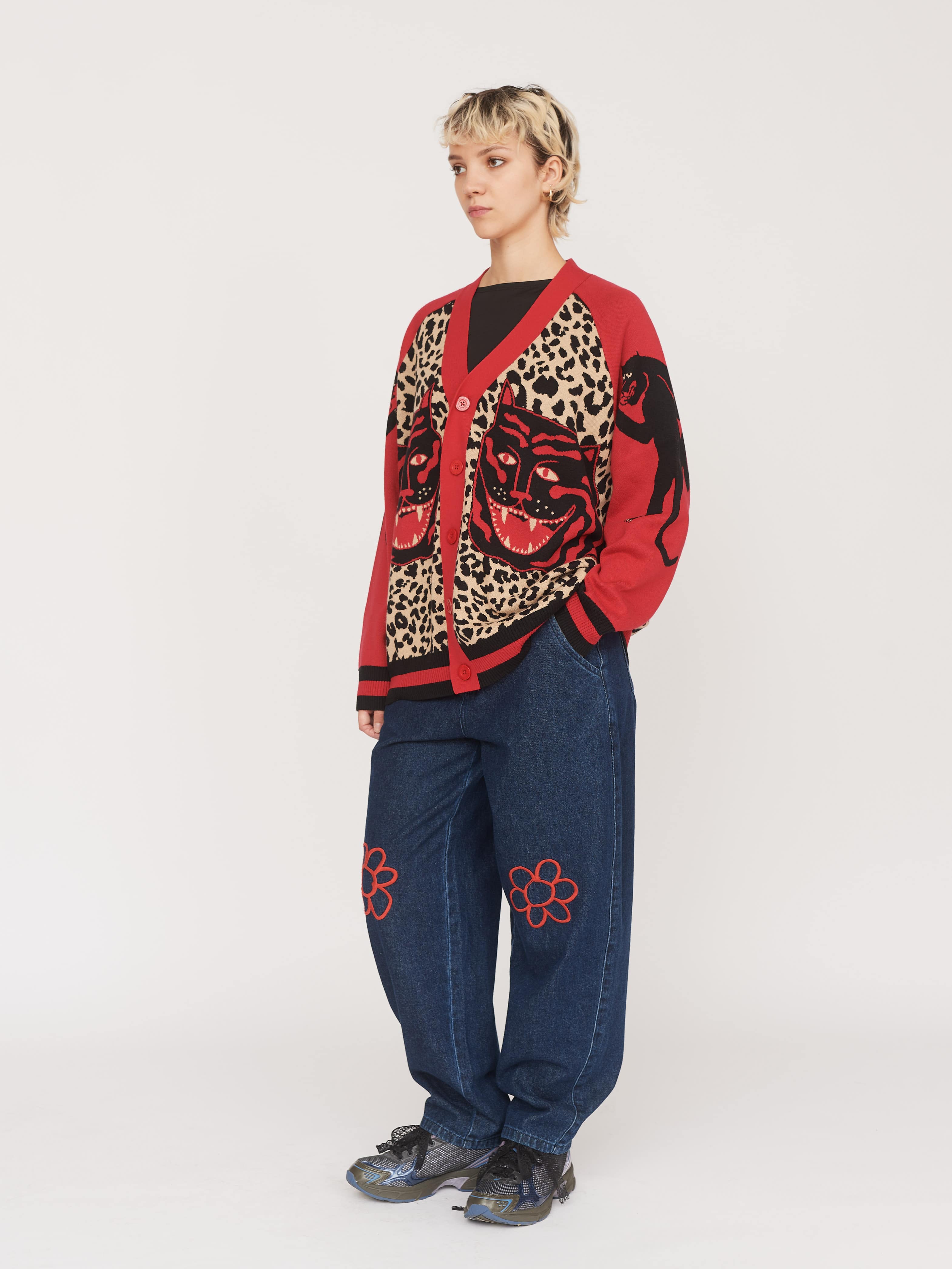 Lazy oaf cat clearance trousers