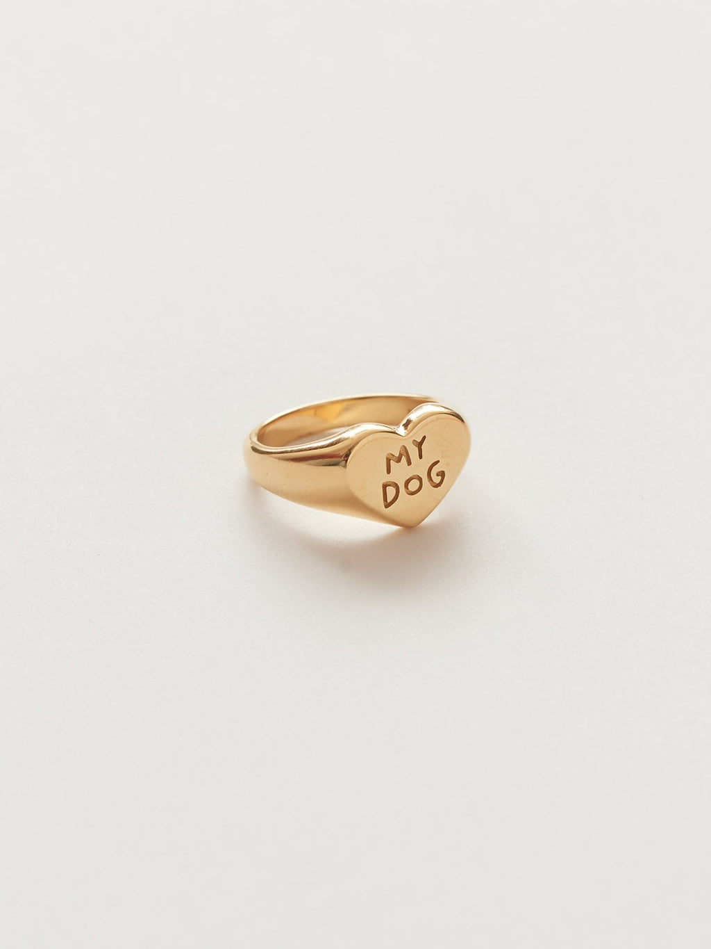 LO x Good Daze My Dog Ring Gold