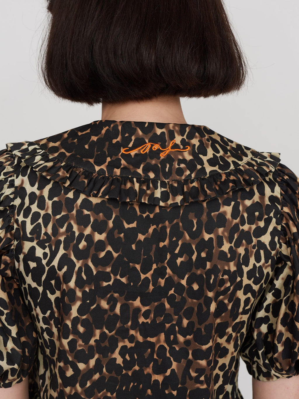 Leopard Smock Top