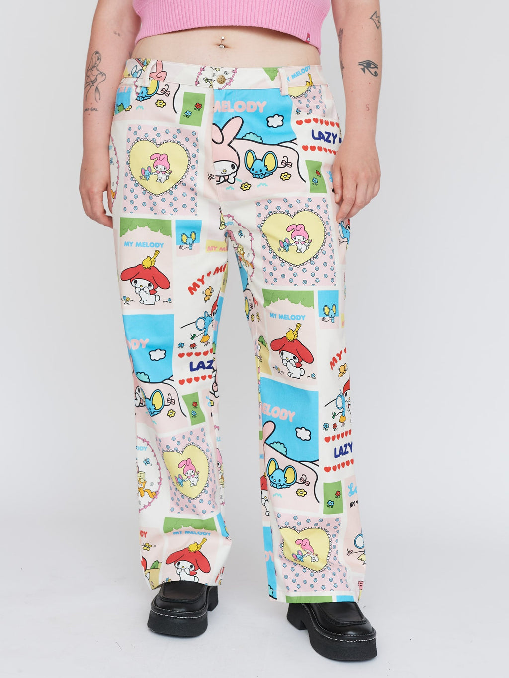 LO - My Melody Patchwork Trousers