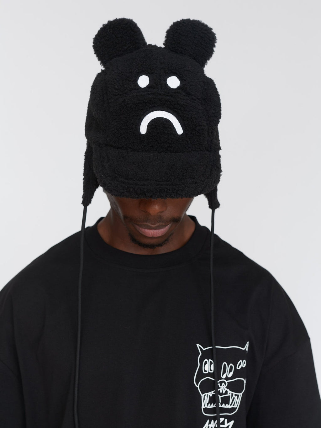 Grin And Bear It Fleece Cap