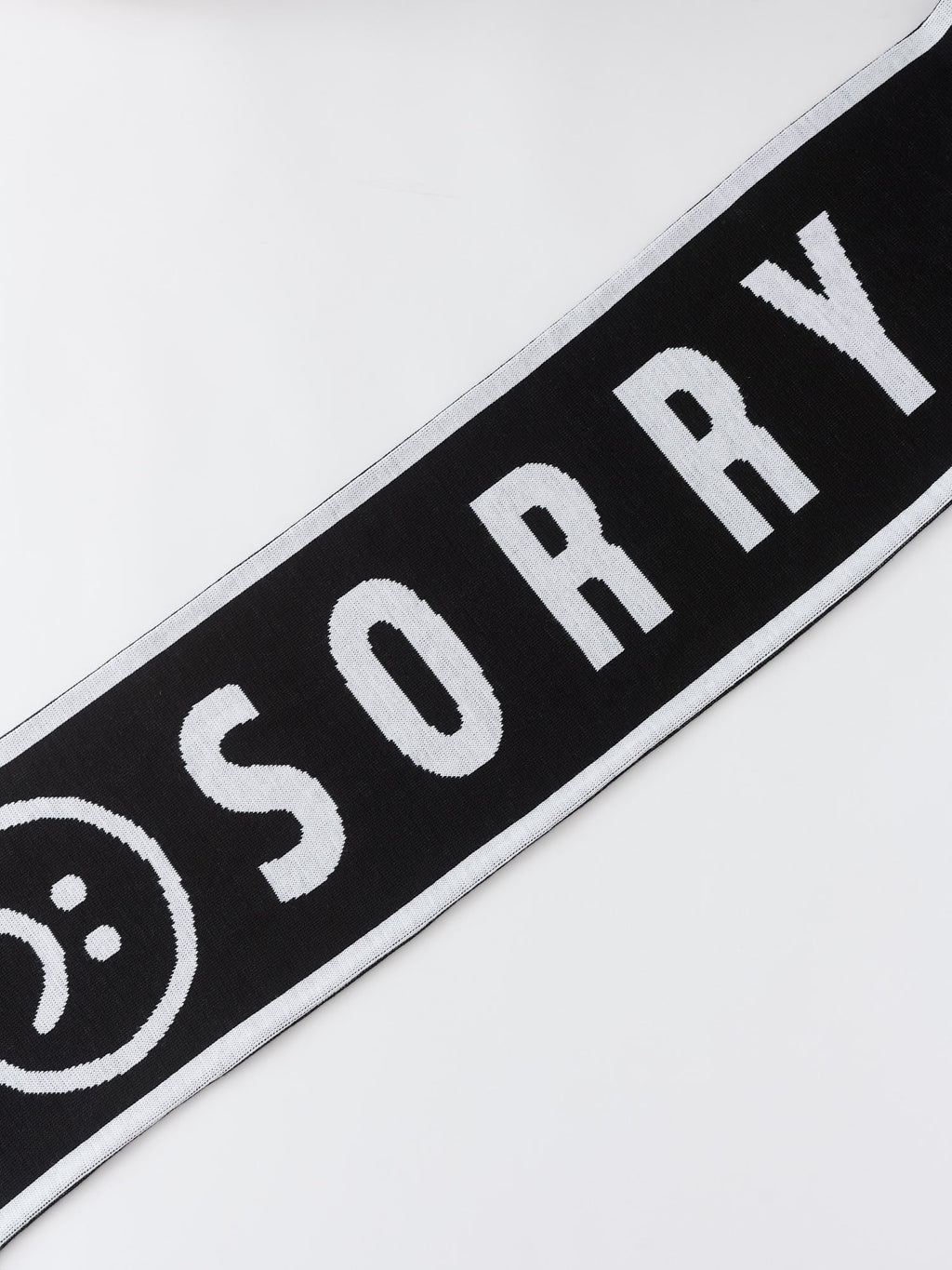 Sorry I'm Late Football Scarf