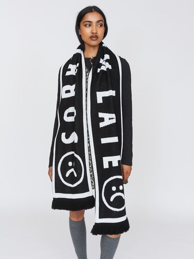 Sorry I'm Late Football Scarf