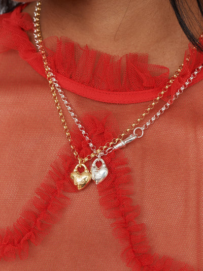 LO x Good Daze Dog Lover Necklace Gold