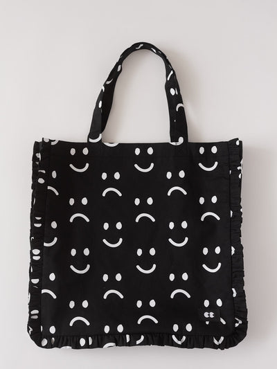 Happy Sad Frill Tote