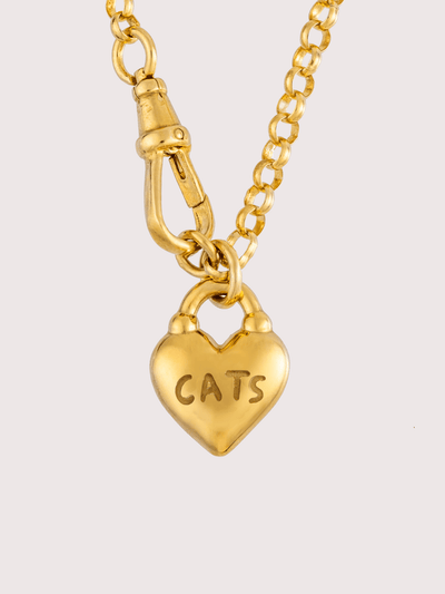 LO x Good Daze Cat Lover Necklace Gold