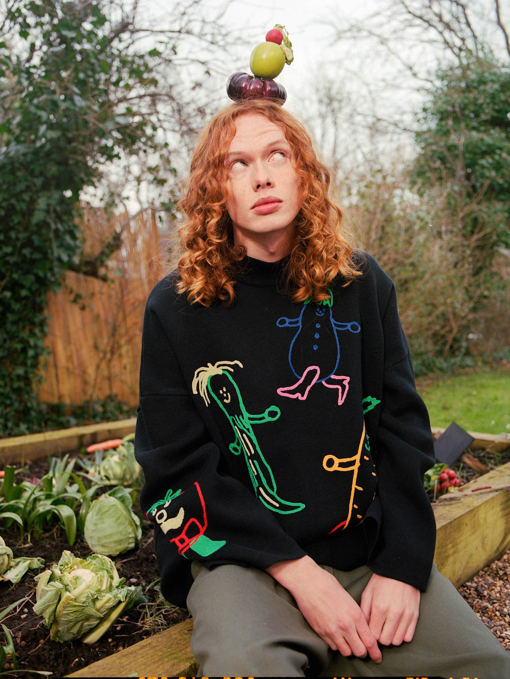 Veg Knitted Jumper