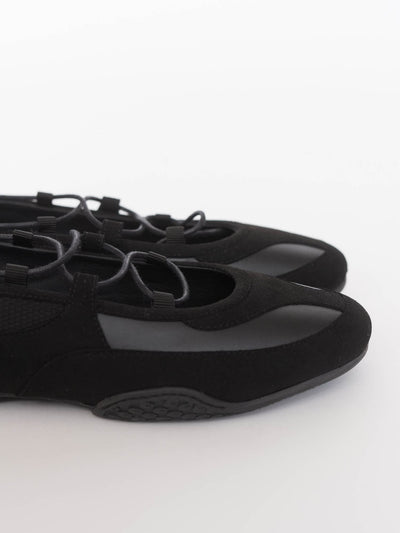 Black Slimbo Ballet Sneakers