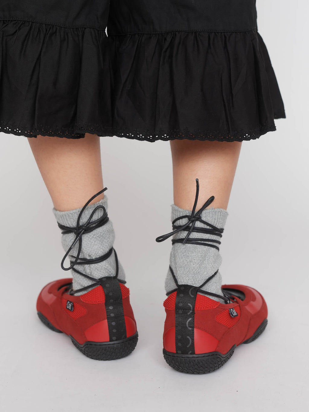 Red Slimbo Ballet Sneakers