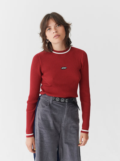 Lazy Oaf Burning Rubber Long Sleeve Top