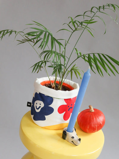 Lazy Oaf Flower Bed Print Plant Pot