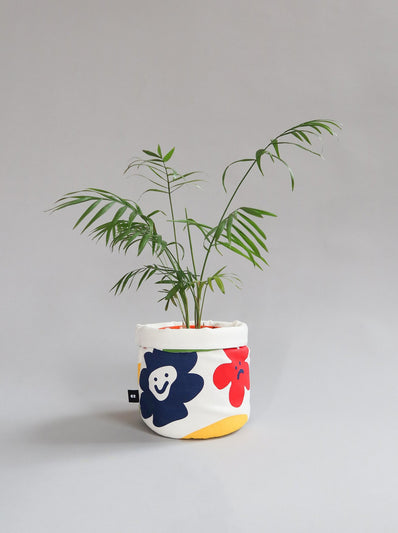 Lazy Oaf Flower Bed Print Plant Pot