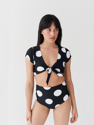 Lazy Oaf Giant Polka Dot Bikini Top