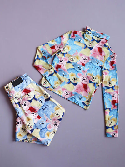 Lazy Oaf Teddy Bears Picnic Tee