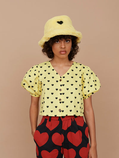 Lazy Oaf Lemon Love Boxy Shirt