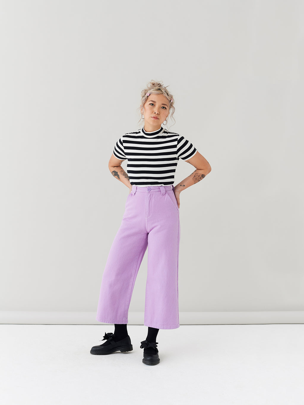 LO Work Pants - Lilac