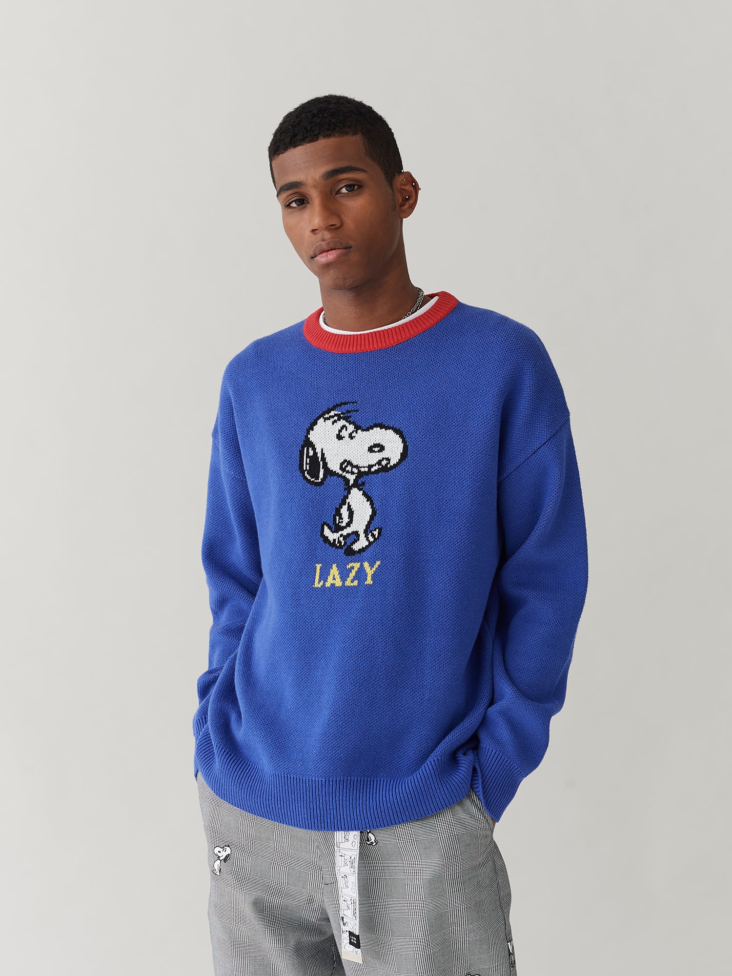 Lazy Oaf cheapest x Peanuts Blue Jumper