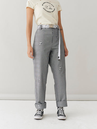 Lazy Oaf x Peanuts Snoopy Repeat Work Pants