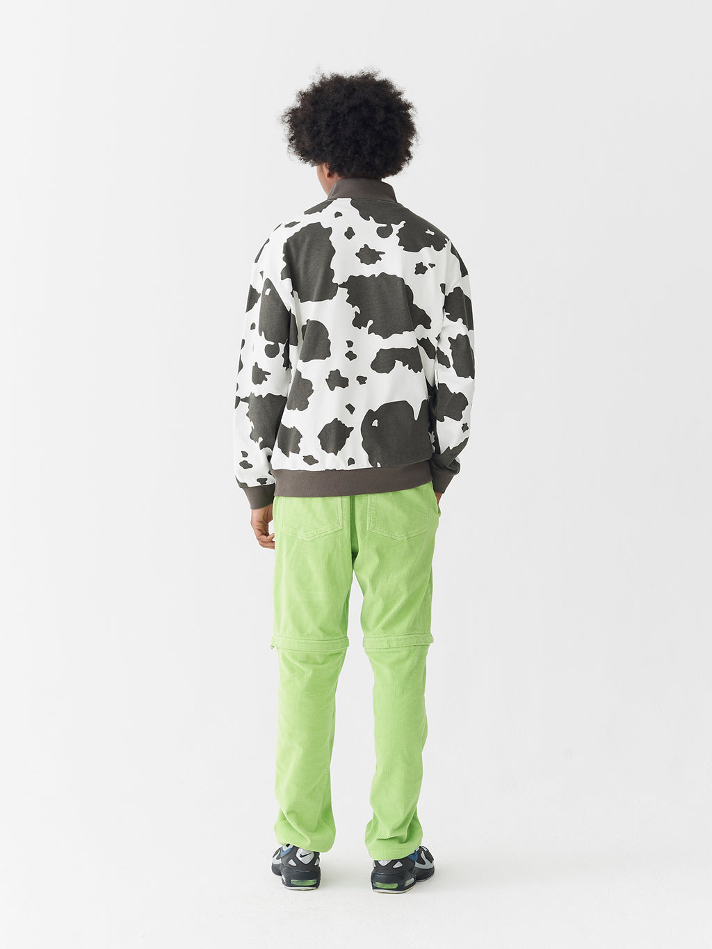 Lazy Oaf Lazy Cow Half Zip Sweatshirt