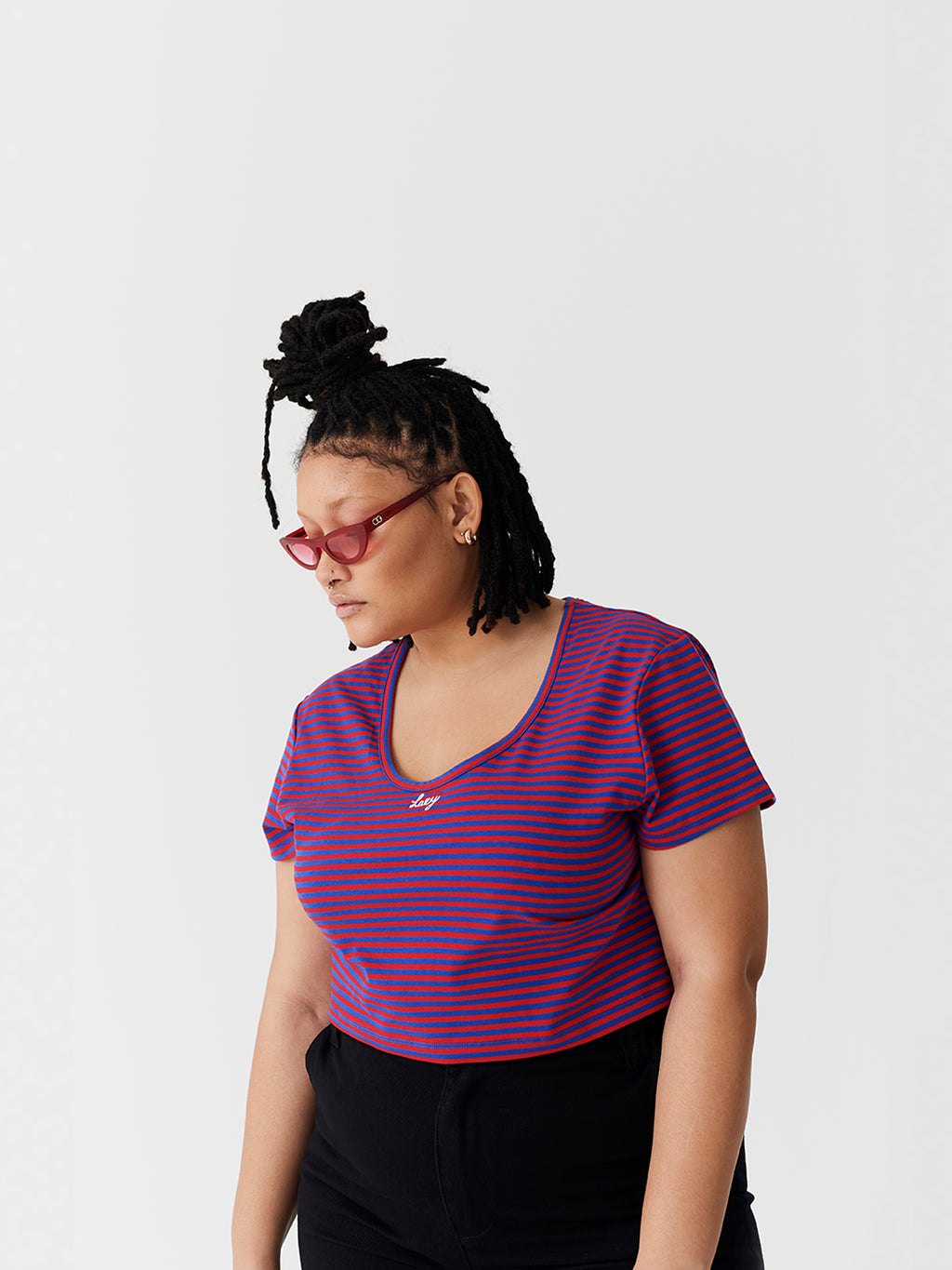 Lazy Oaf Lazy Stripe T-Shirt