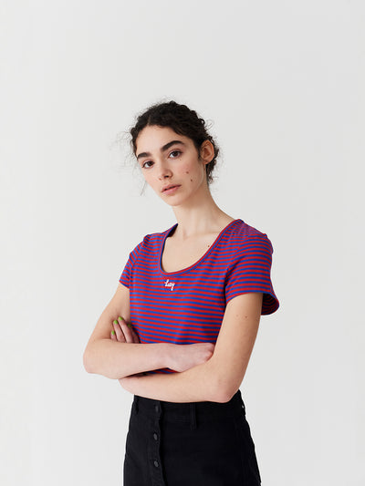 Lazy Oaf Lazy Stripe T-Shirt