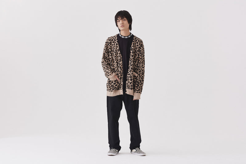 Lazy Oaf Hairy Leopard Cardigan