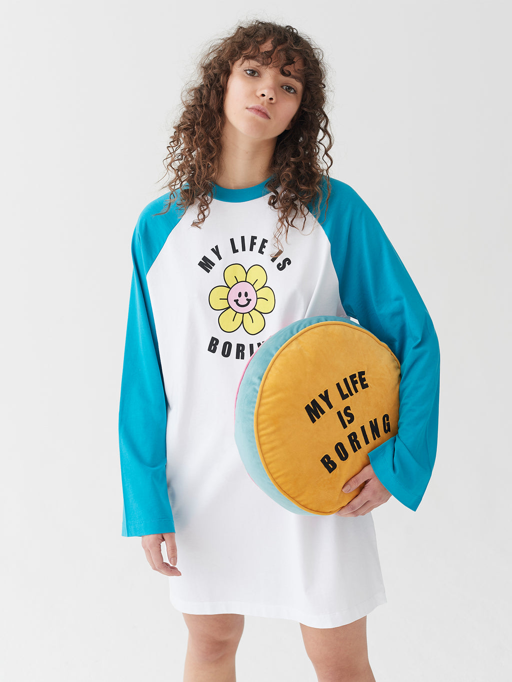 Lazy Oaf Life Is Boring Sleep Tee