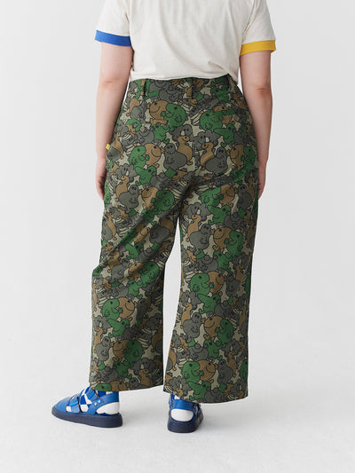 Lazy Oaf x Mr. Men Camo Work Pants