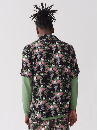 Lazy Oaf Nip It In The Bud Bowling Shirt