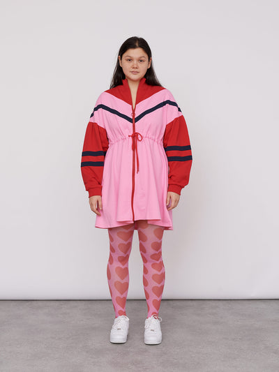 Lazy Oaf No Sweat Pink Sweater Dress