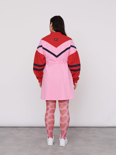 Lazy Oaf No Sweat Pink Sweater Dress