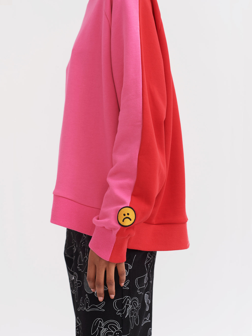 Lazy Oaf Oops Raglan Sweatshirt