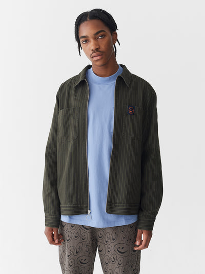 Lazy Oaf Pinstripe Work Jacket