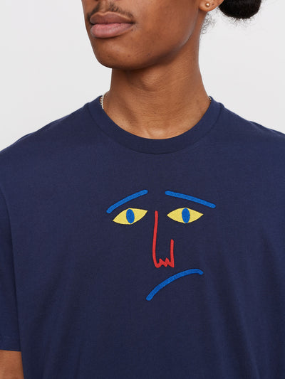 Lazy Oaf Lowbrow Navy T-Shirt