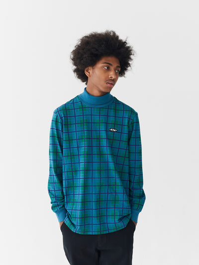 Lazy Oaf Tripped Out Check Long Sleeve T-Shirt